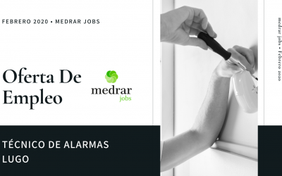 Oferta de empleo Técnico alarmas en Lugo